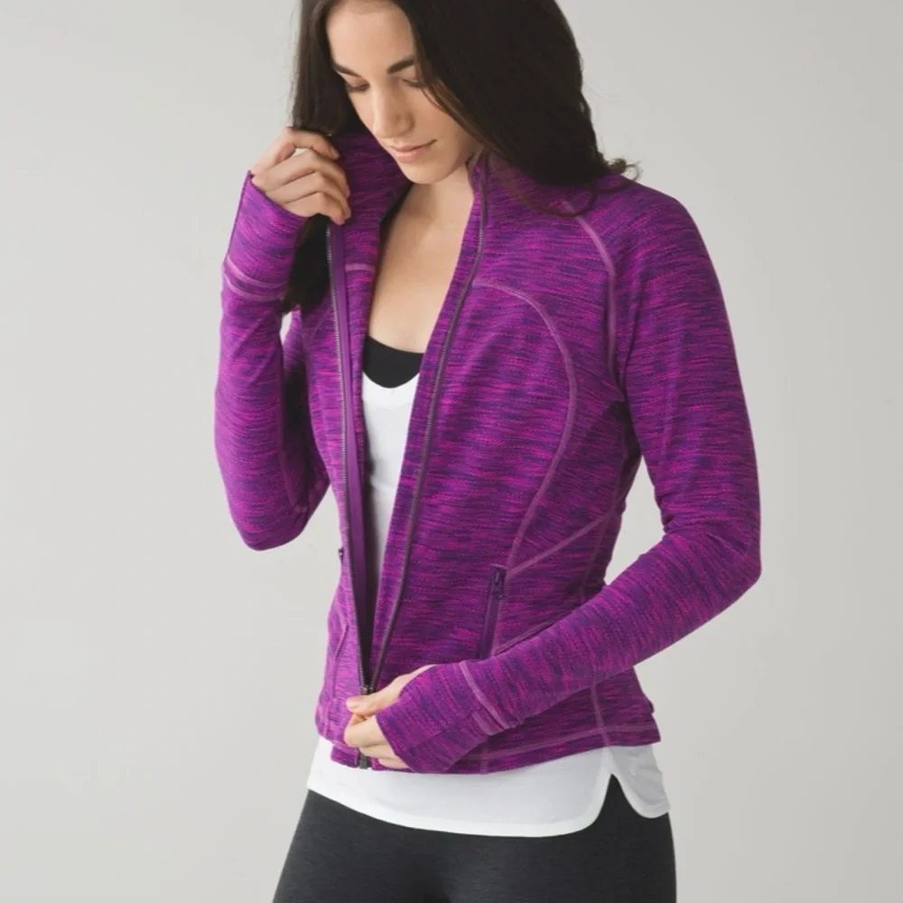 Lululemon Hustle In Your Bustle Jacket Purple Size 8 - Picture 3 of 13